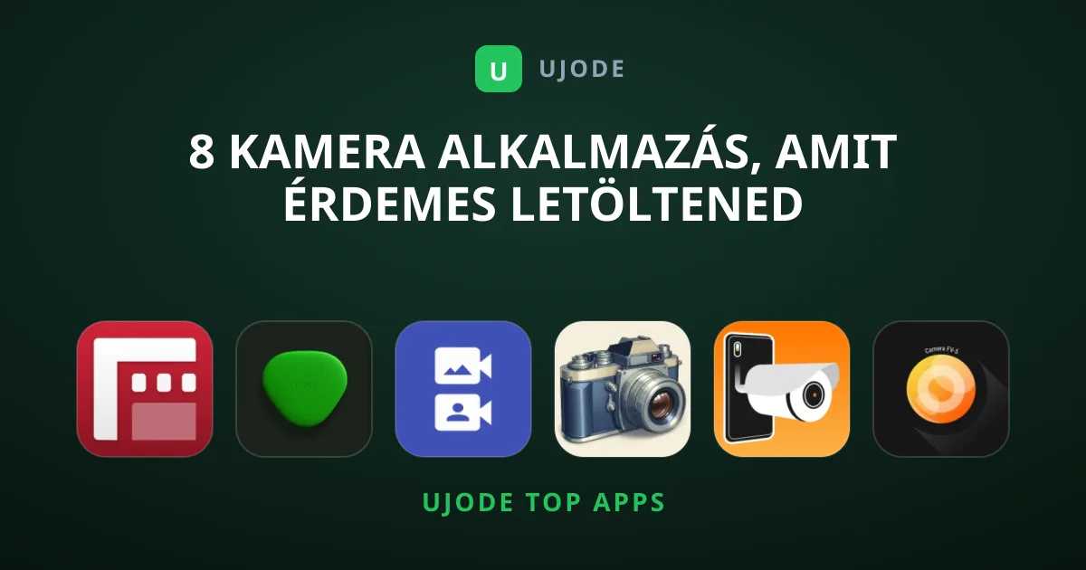 8 Kamera Alkalmazás, Amit Érdemes Letöltened